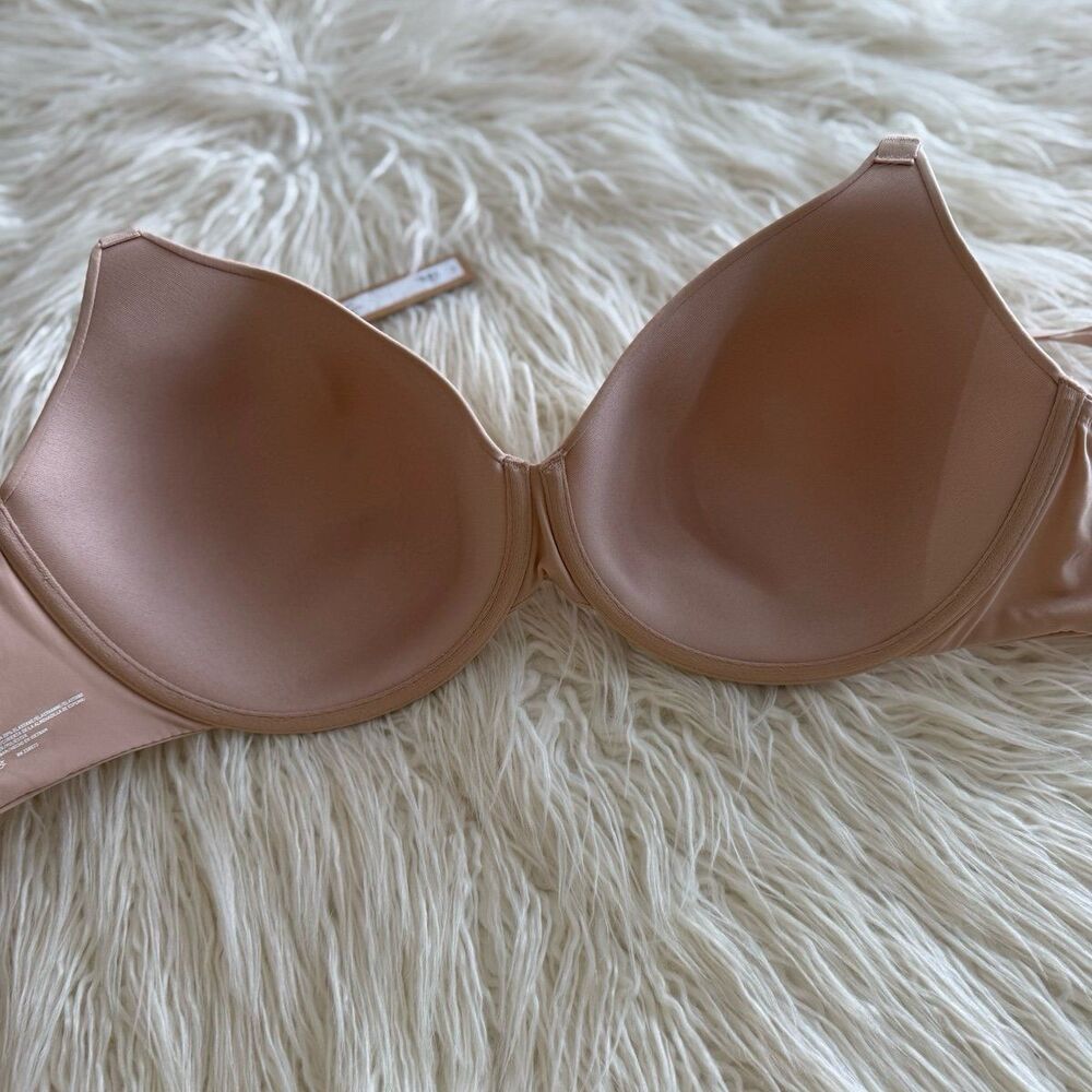 Skims Fits Everybody T-shirt Bra Mica Size 34DDD - Picture 5 of 6